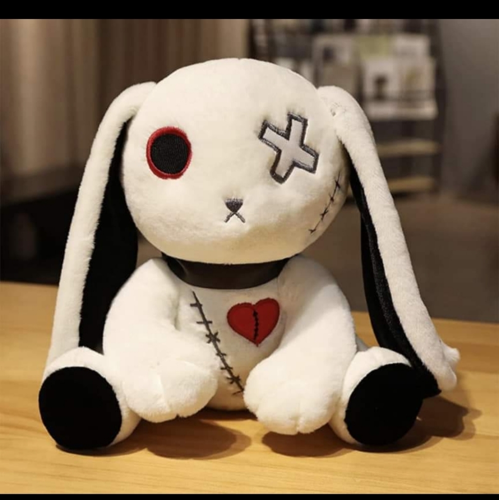 Stuffed Emo Rabbit. New! Handmade